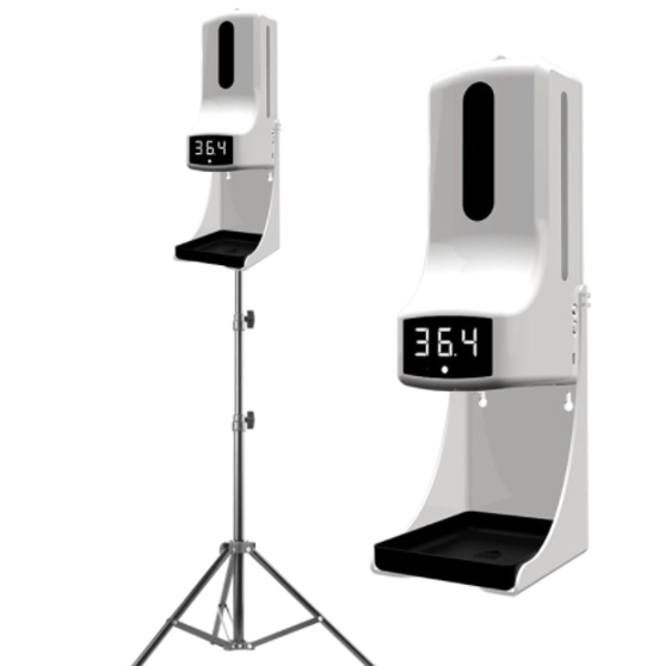 K9 Pro Infrared Thermometer and Sanitiser Dispenser | Kes. 12, 500